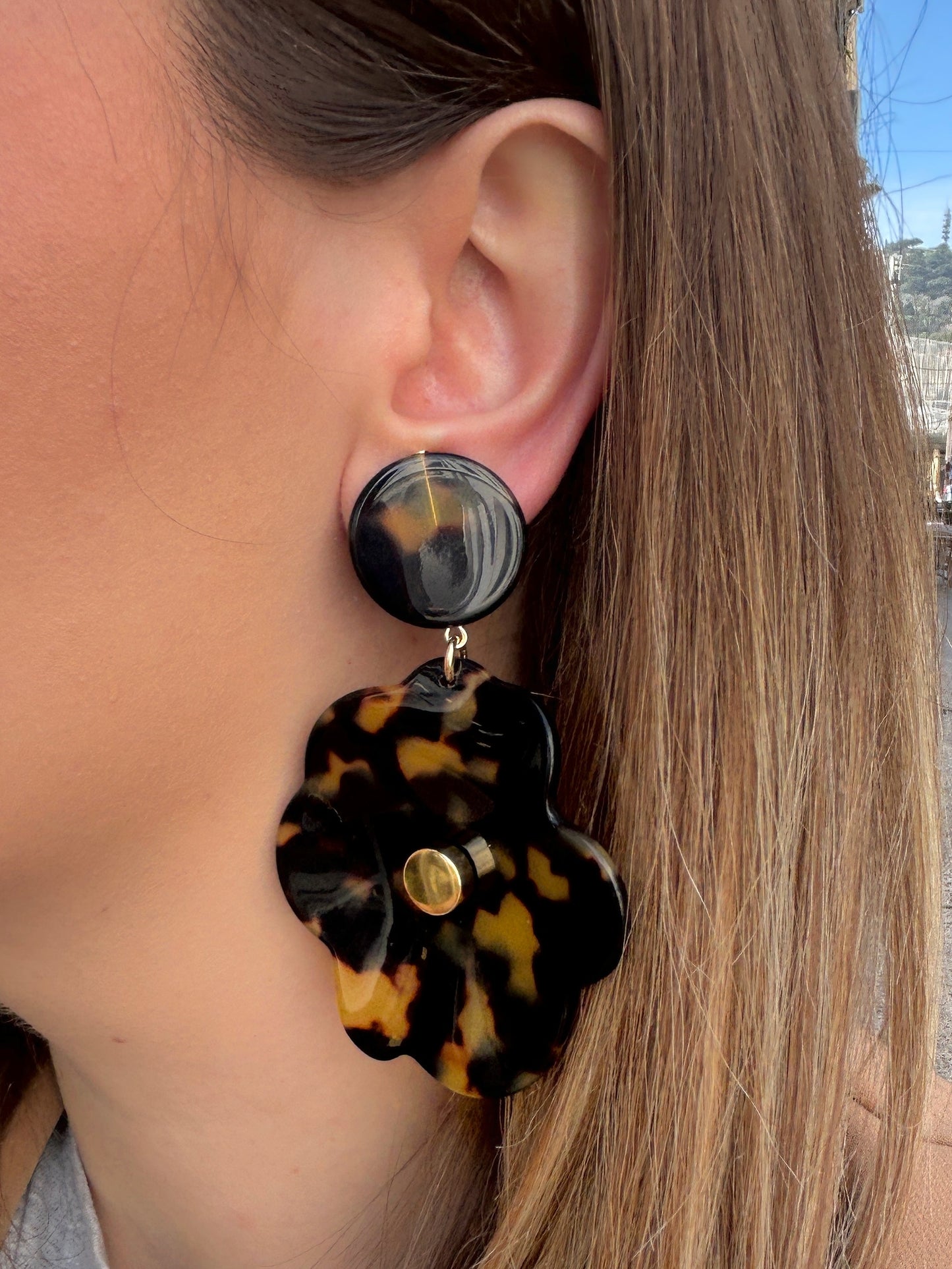 BOUCLES D'OREILLES - NARCISSE