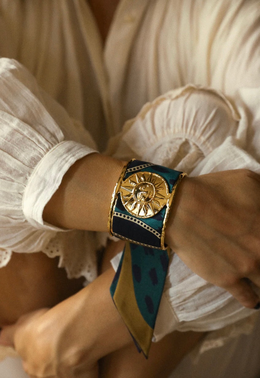 RUBAN 4 CM - CHAPANOIR OLIVE