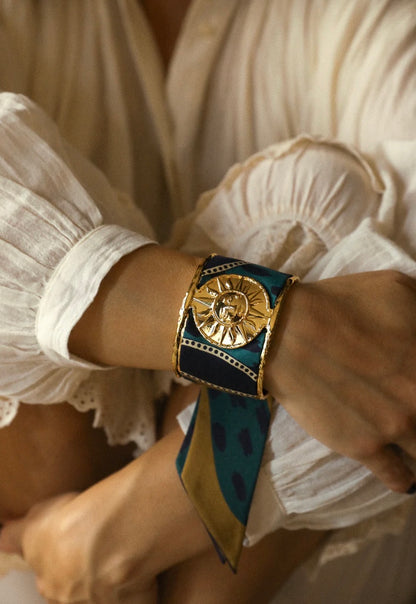 RUBAN 4 CM - CHAPANOIR OLIVE