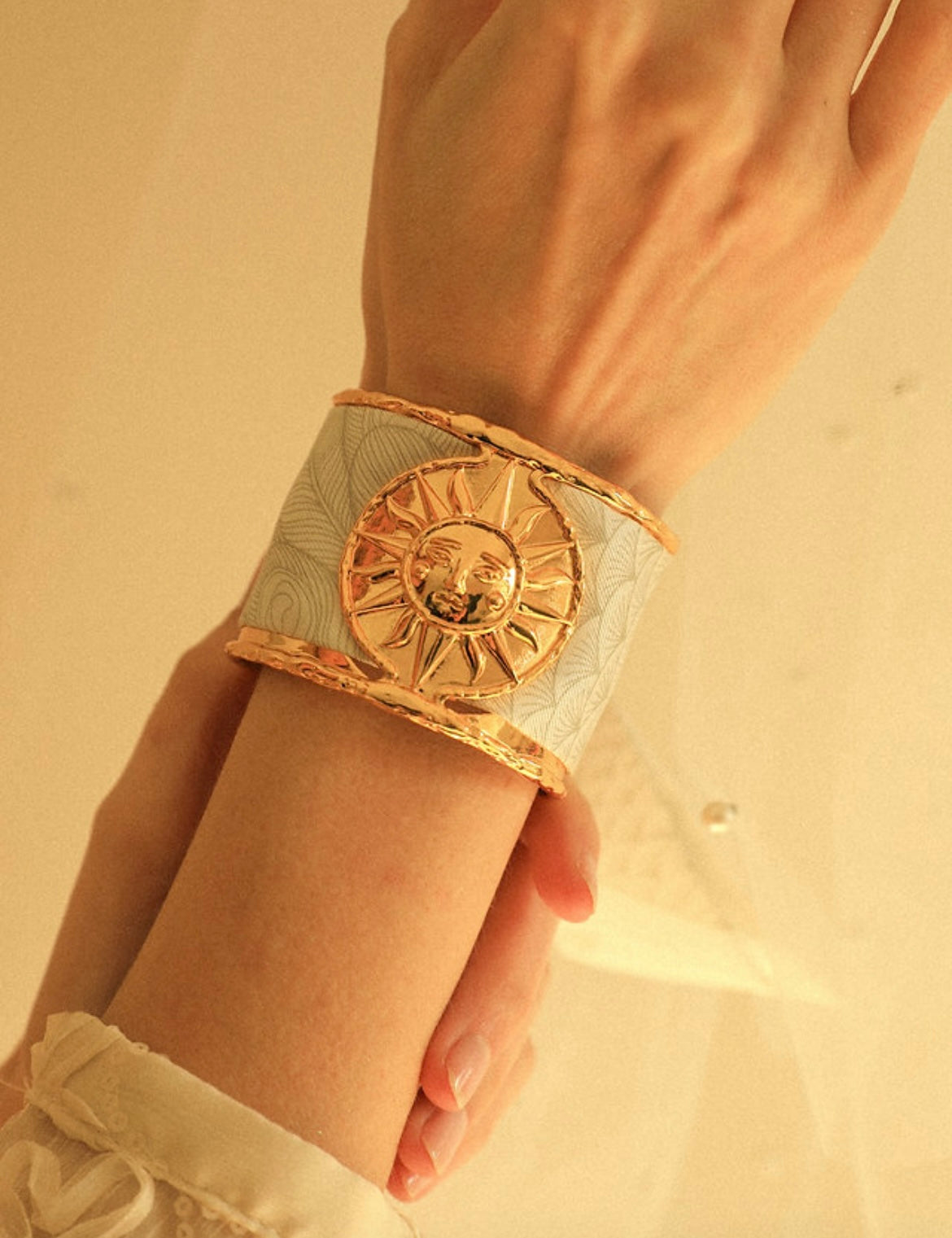 RUBAN 4CM - PAON BLANC