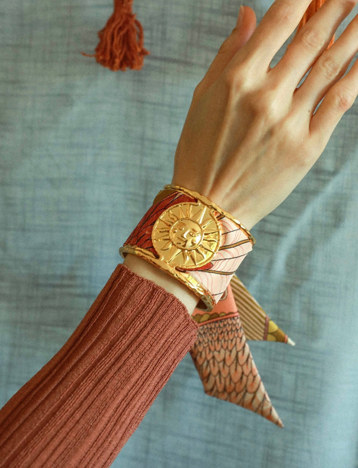 RUBAN 4 CM - CARROUSEL NEUTRE