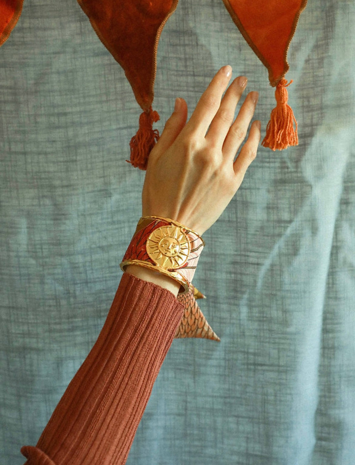 RUBAN 4 CM - CARROUSEL NEUTRE