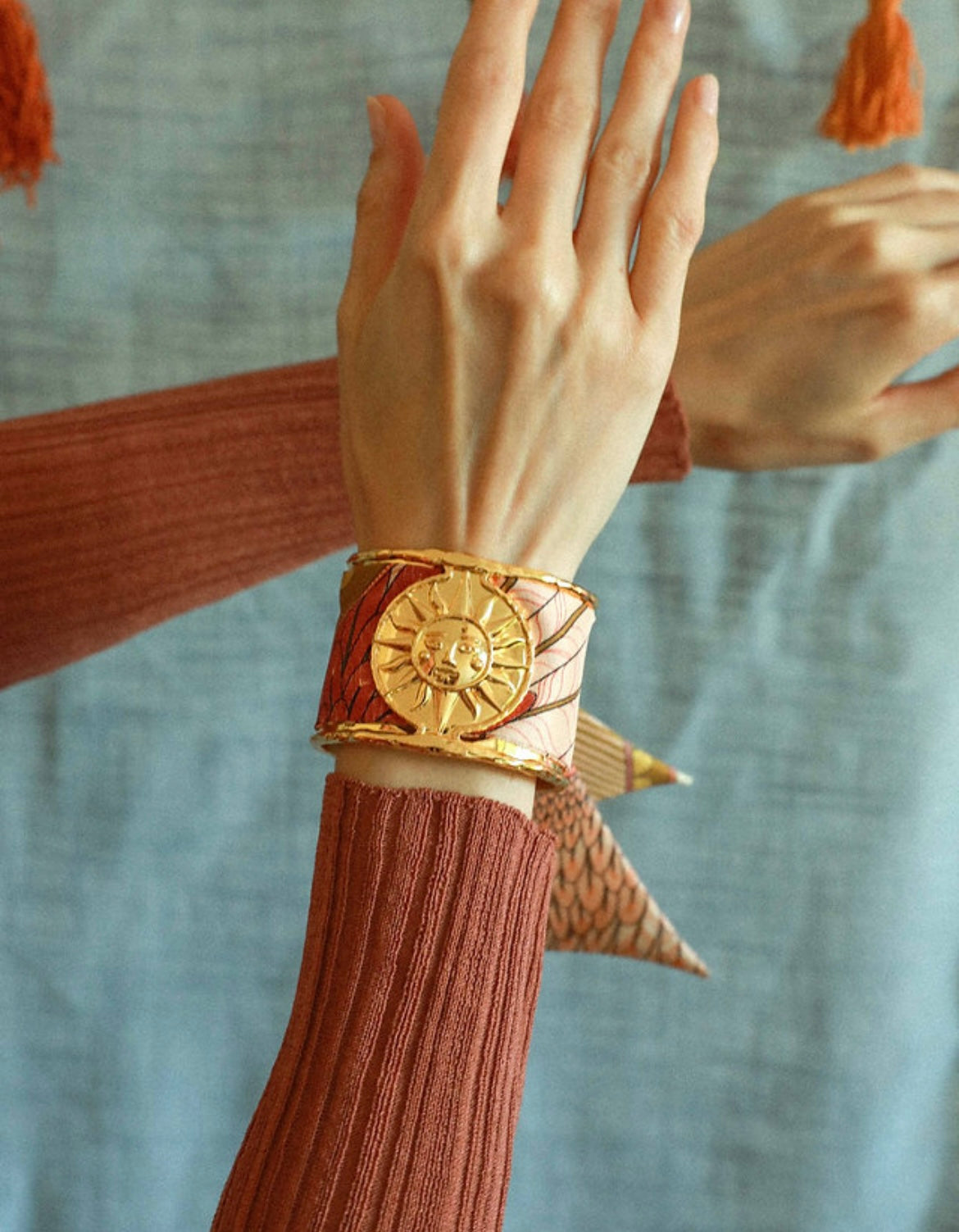 RUBAN 4 CM - CARROUSEL NEUTRE