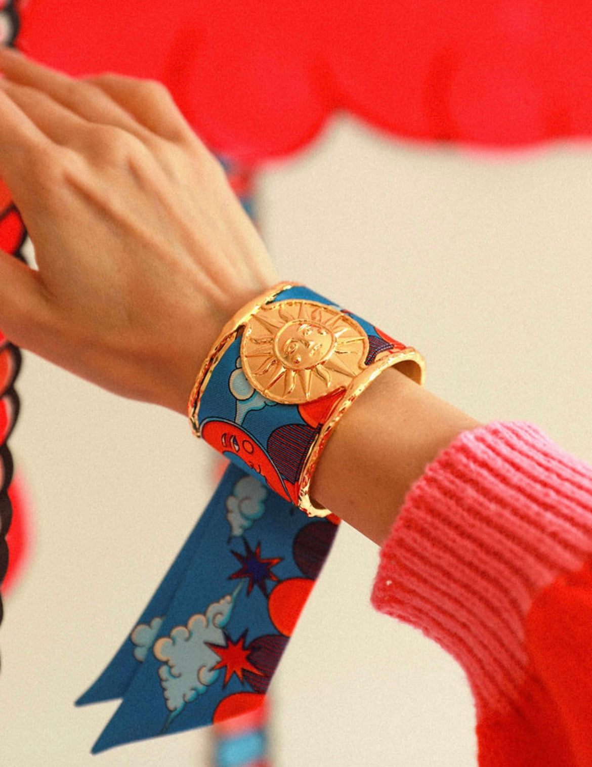 RUBAN 4 CM - CIRQUE DES RÊVES COLORÉ