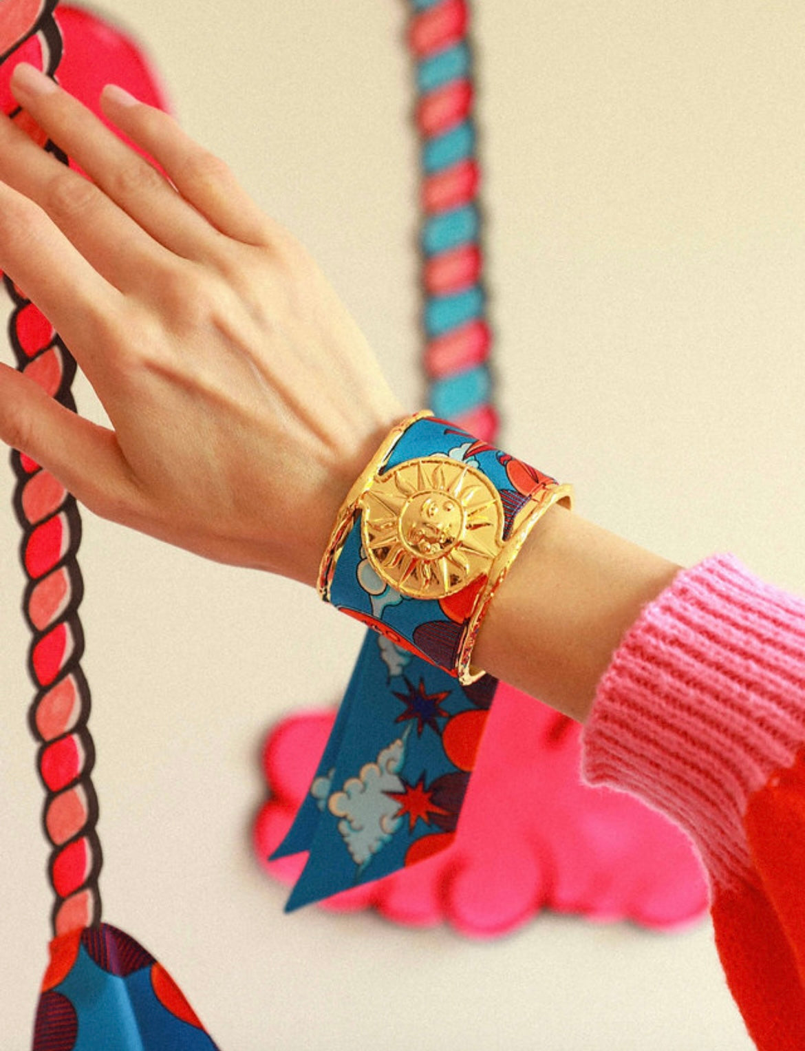 RUBAN 4 CM - CIRQUE DES RÊVES COLORÉ