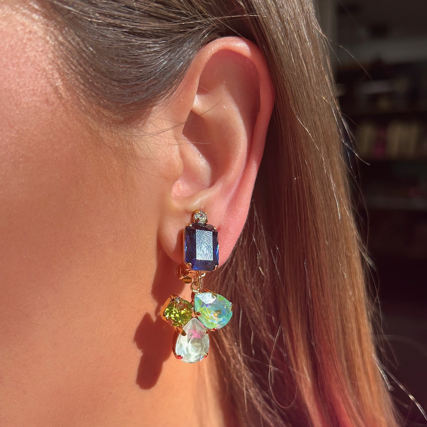 BOUCLES D'OREILLES - NOELIA BLUE