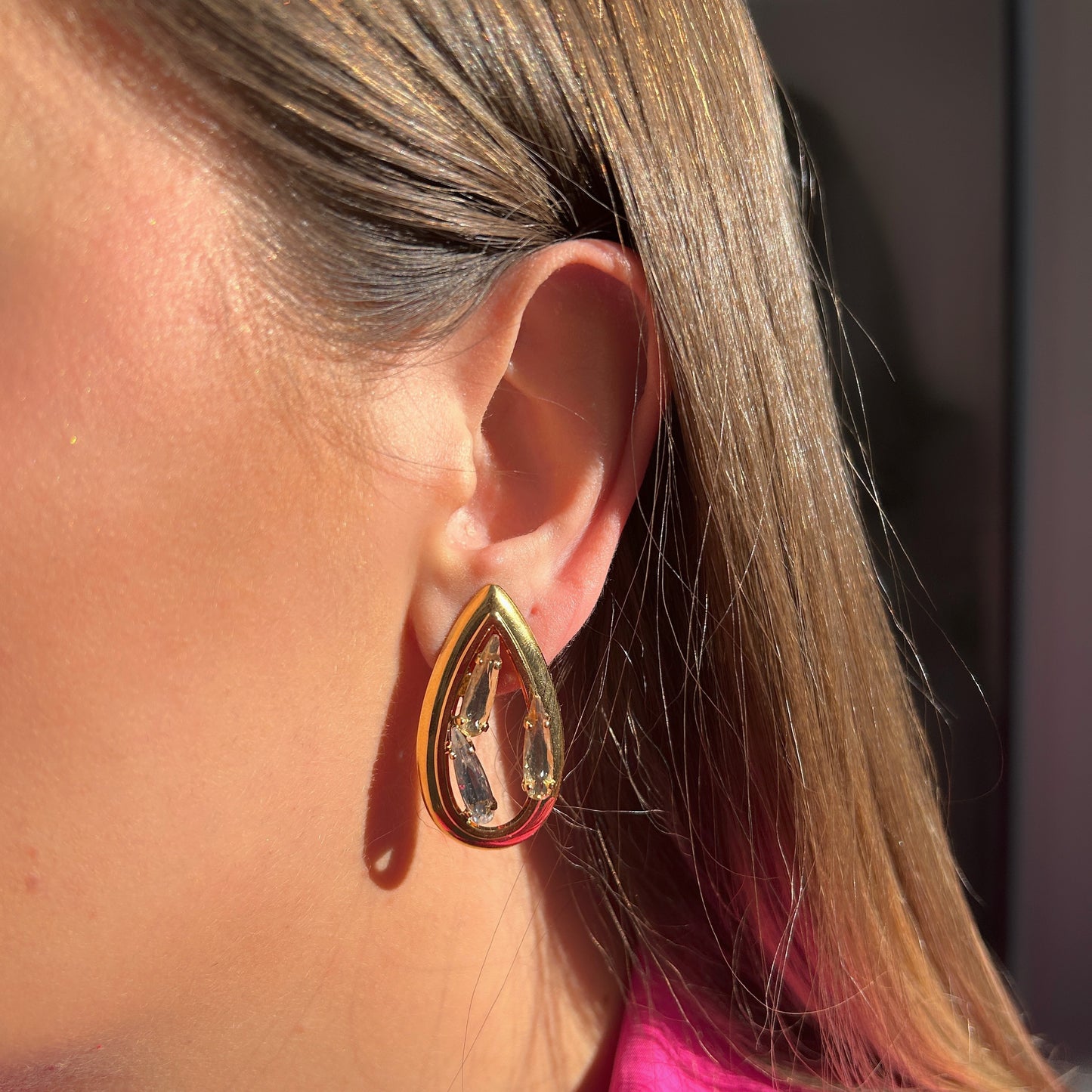 BOUCLES D'OREILLES - AERIA GOLD