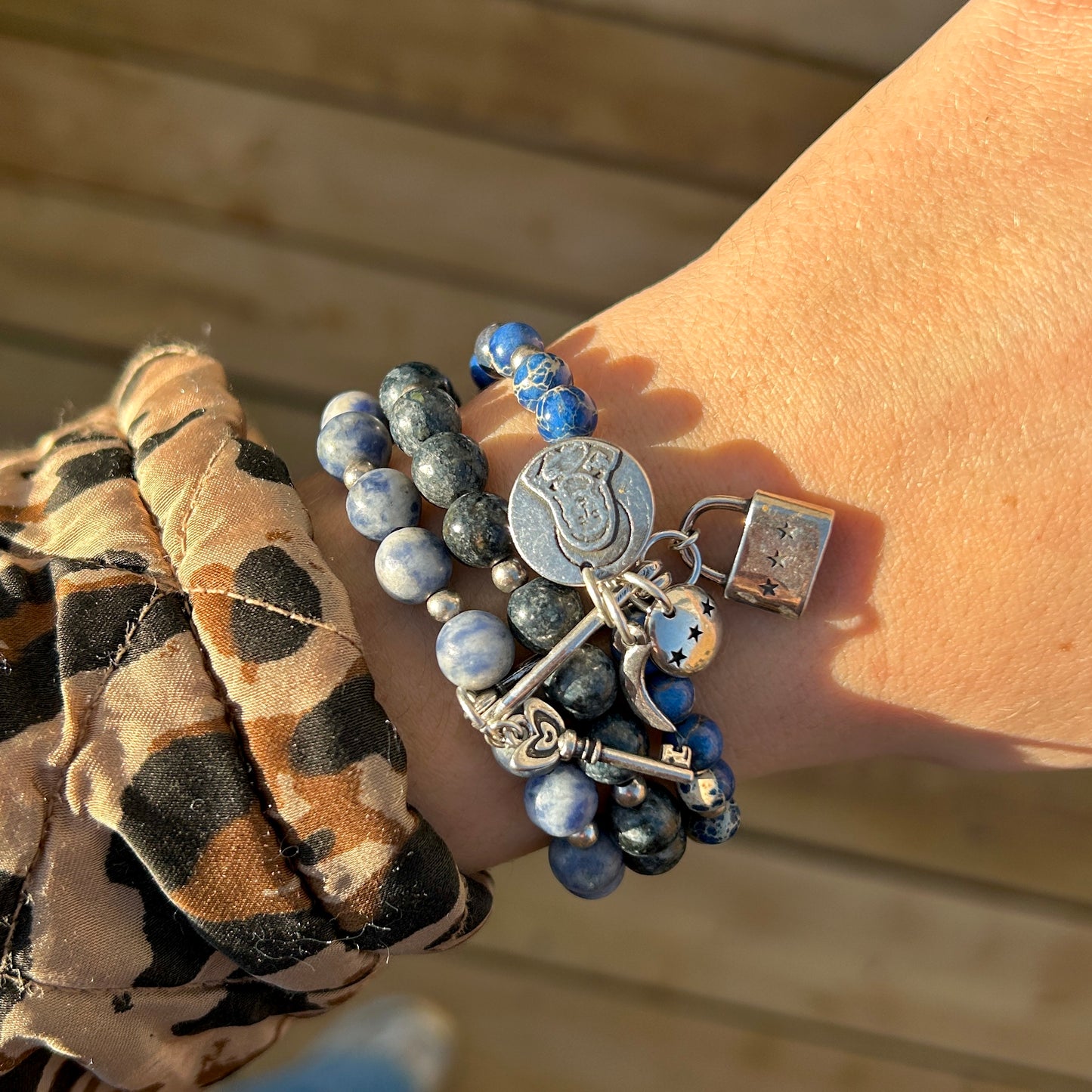 BRACELET - TRIO BLEUE