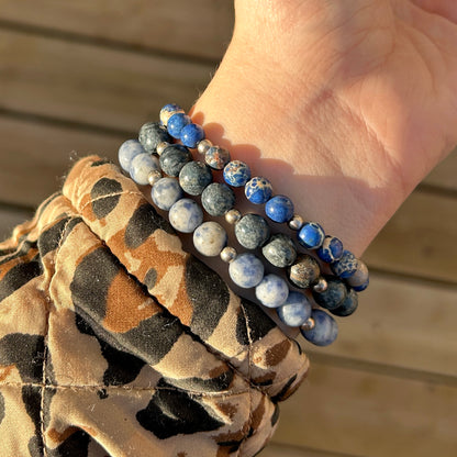 BRACELET - TRIO BLEUE