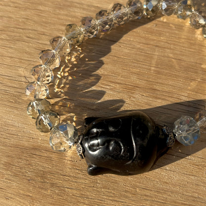 BRACELET - BOUDDHA CRYSTAL