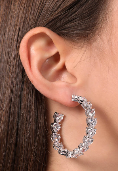 BOUCLES D'OREILLES - INFINITY LOVE GRAND MODÈLE