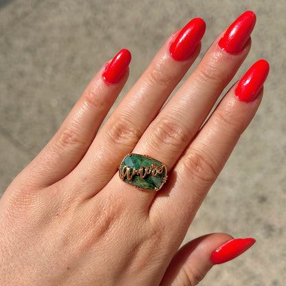 Bague Amore portée Au Fil de Lo