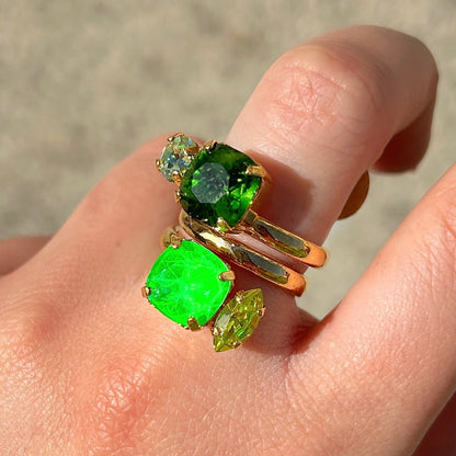 Bague Besara Cactus portée Crézus