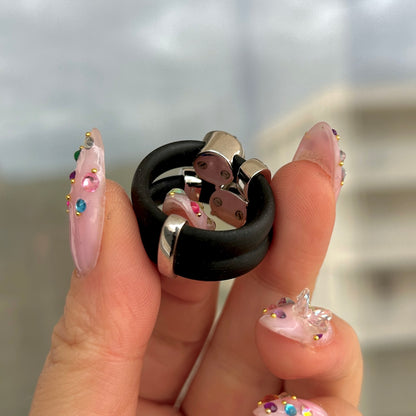 BAGUE - SILICONE DOUBLE