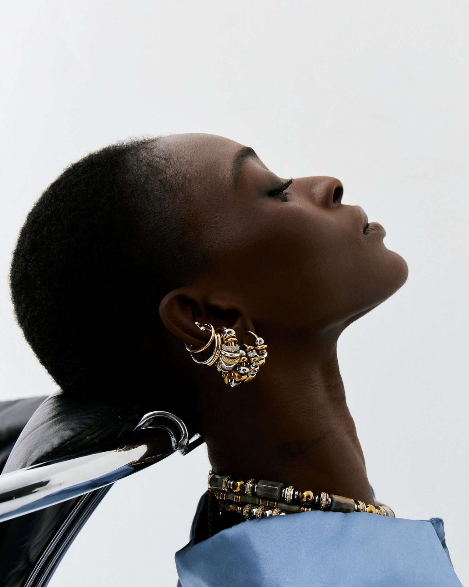 Earcuff Sigal doré argent sans perçage