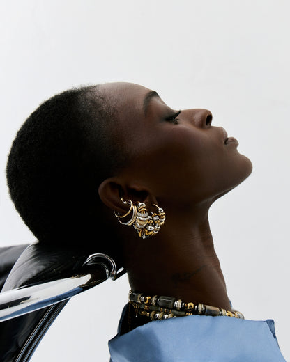Earcuff Sigal doré argent sans perçage