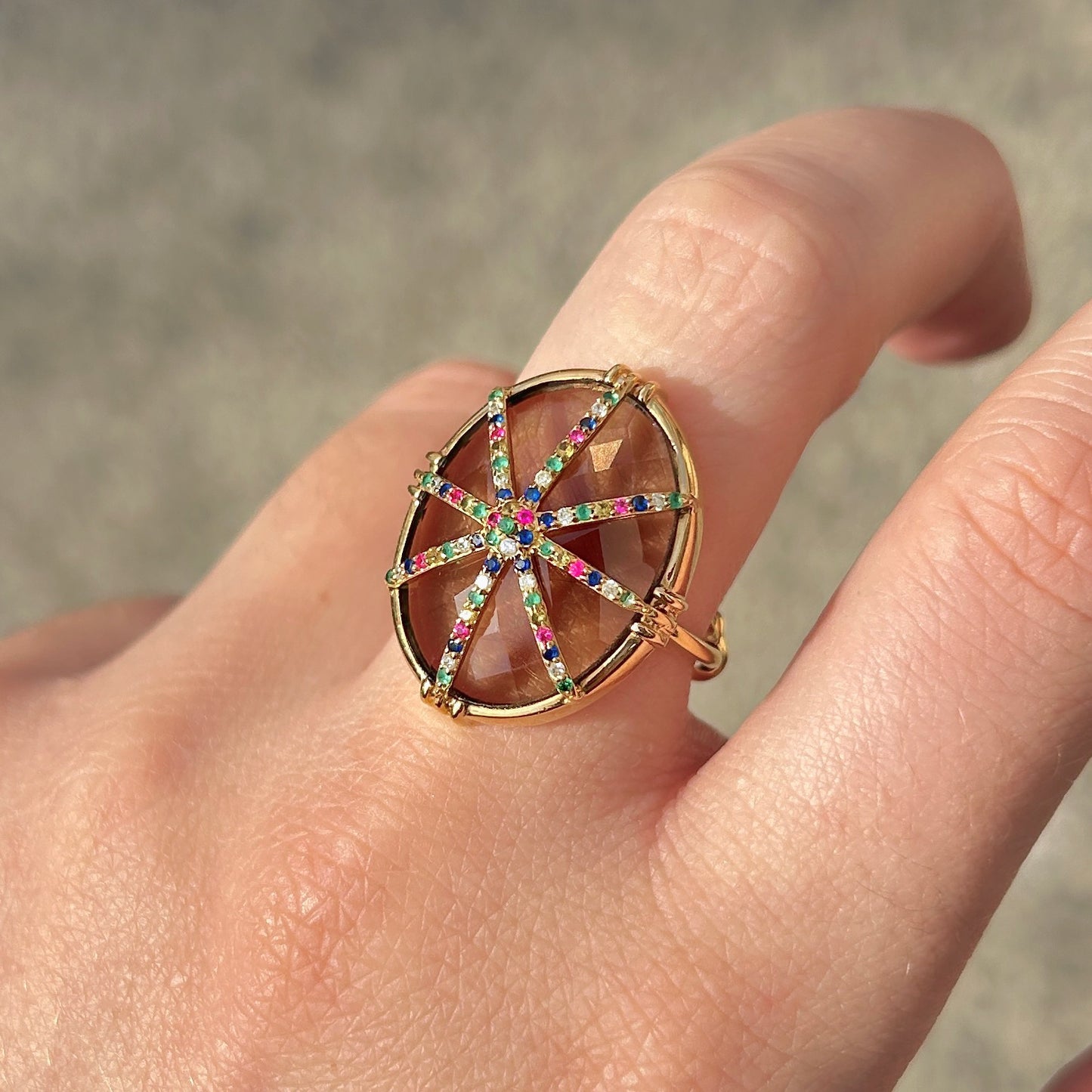 bague-etoile-zircon-quartzfume-aufildelo-divinity-sete