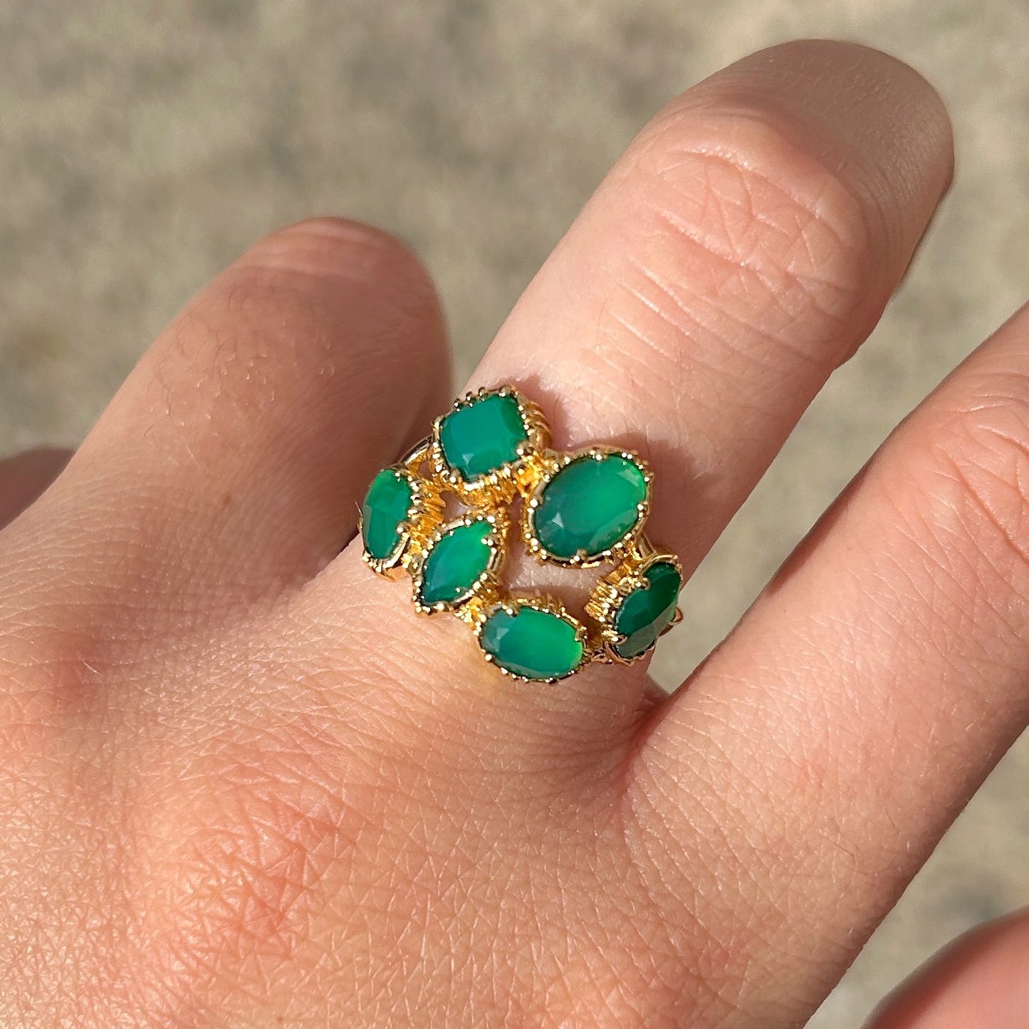 bague-grappe-onyxvert-aufildelo-divinity-sete