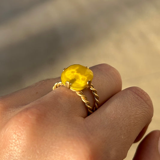 BAGUE - JAUNE