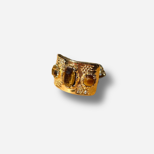 bague-plaque-trois-pierres-oeildetigre-aufildelo-divinitysete