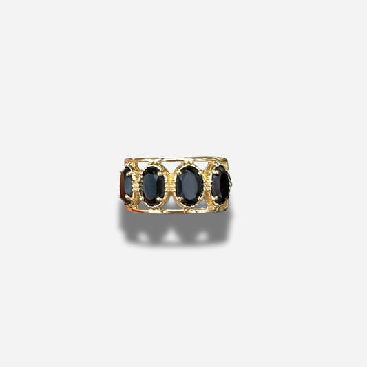 BAGUE - QUATRE PIERRES