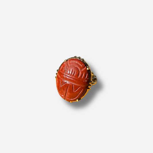 bague-scarabee-pierre-sillimaniterouge-aufildelo-divinity-sete