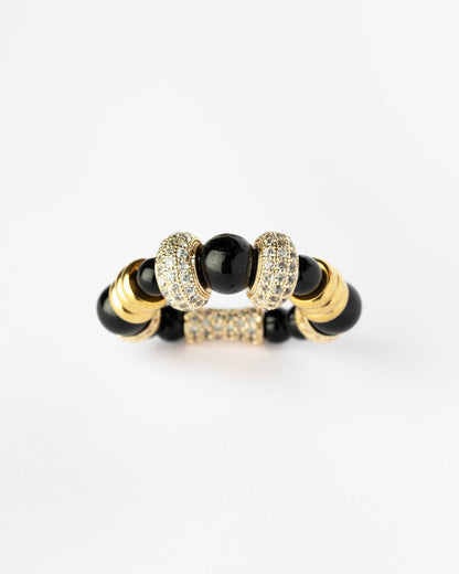 Bague femme Sigal Nefertiti Noir bijou design