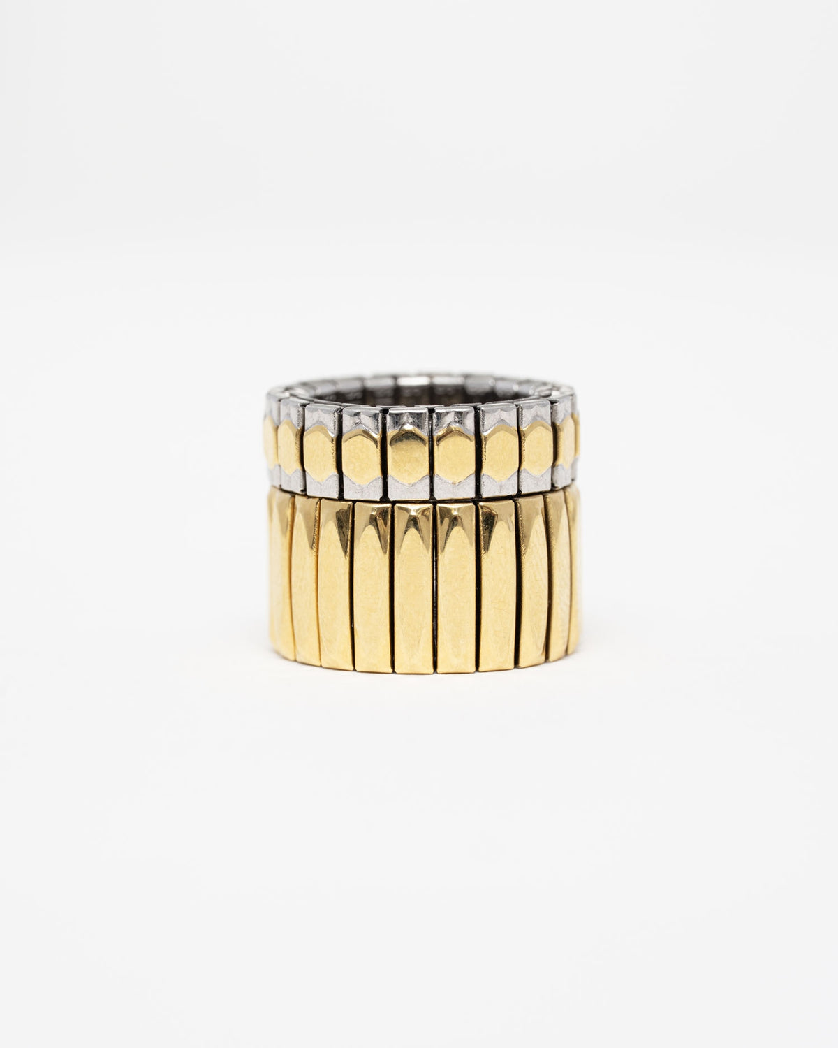 Bague SIG 6 A3 Sigal dorée et argentée – Divinity Sète
