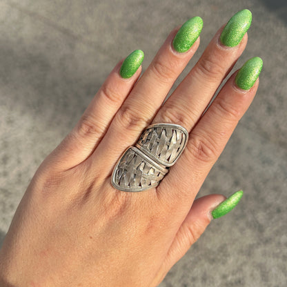 Bague Tribu 1 réglable en argent 925 pour femme – Divinity Sète