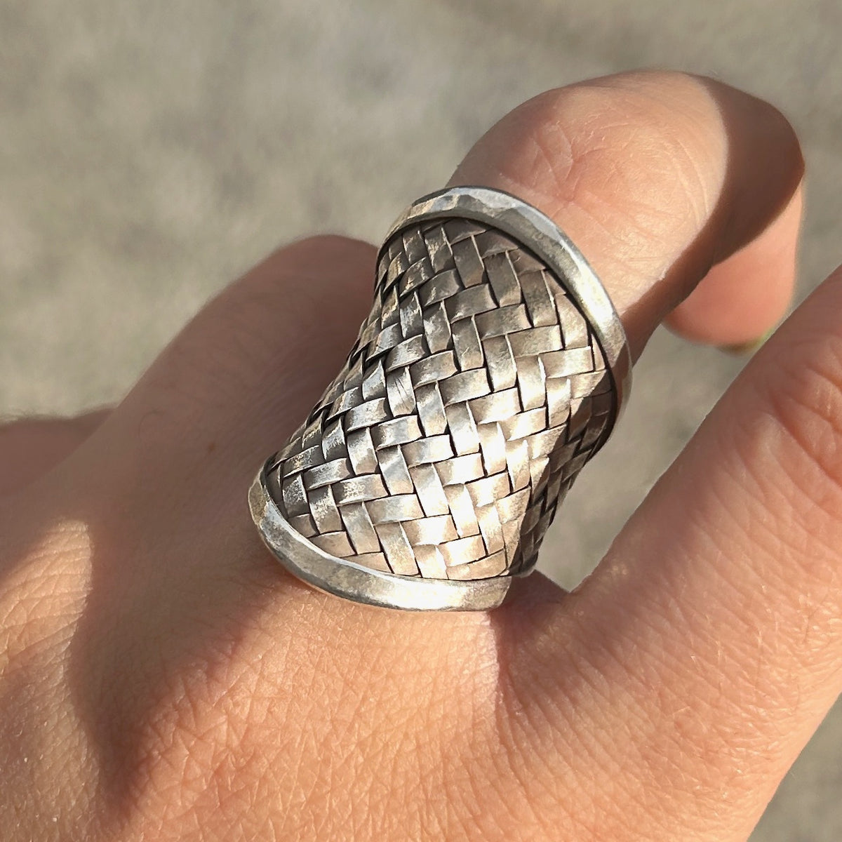 Bague Tribu 5 réglable en argent 925 pour femme – Divinity Sète
