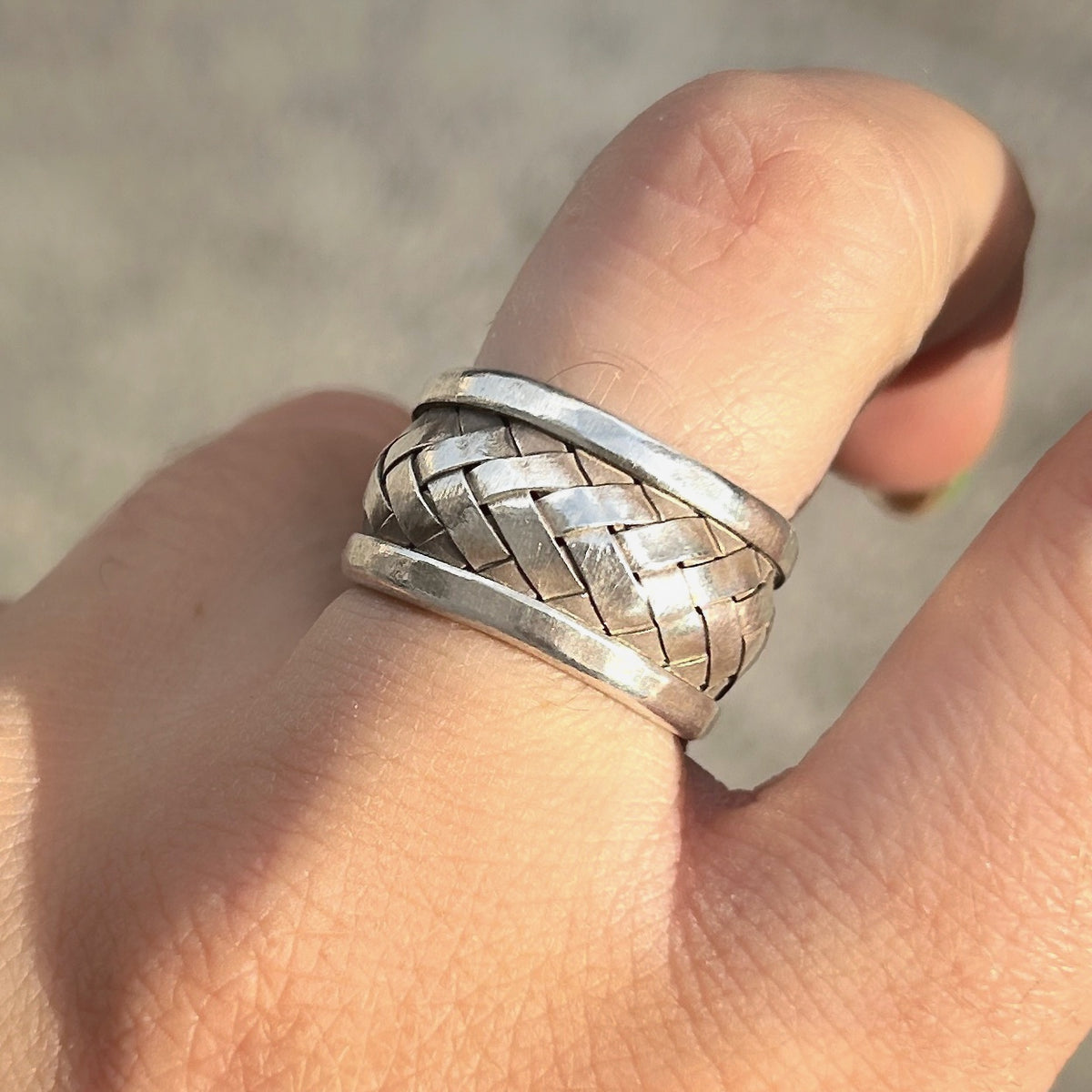 Bague Tribu 6 réglable en argent 925 pour femme – Divinity Sète
