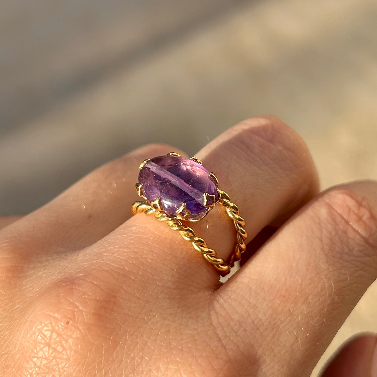 BAGUE - VIOLETTE