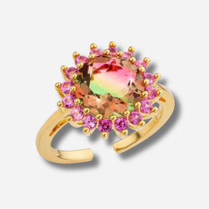 Bague Watermelon Juliette Mya Bay multicolore