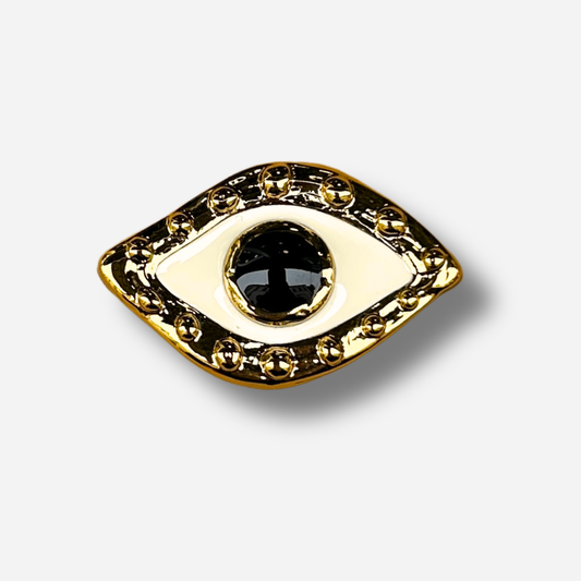 BIJOUX DE BOUTON - OEIL NOIR