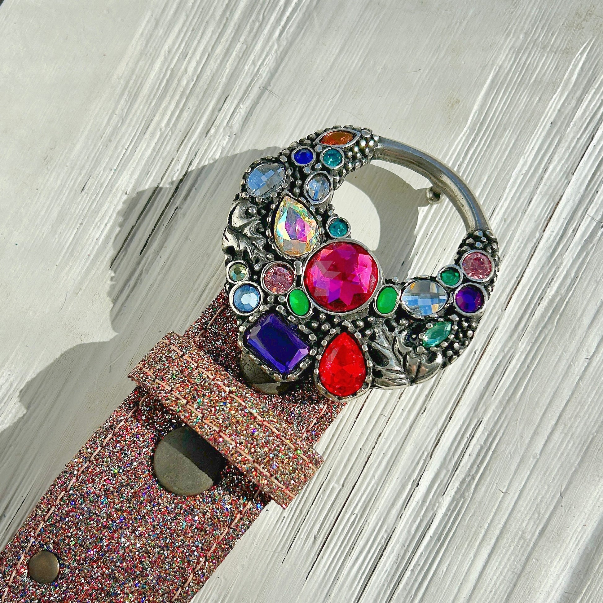 Boucle de ceinture interchangeable Yolète N214 colorée pour ceinture femme