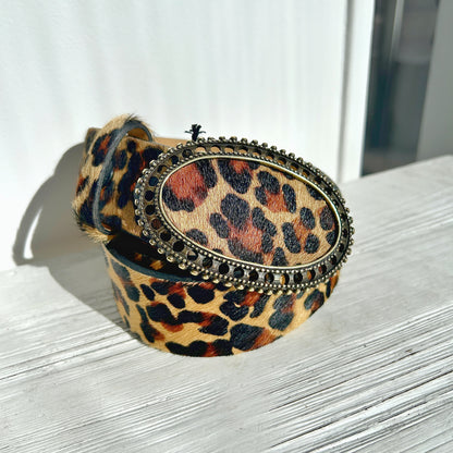 BOUCLE DE CEINTURE - N314 LÉOPARD