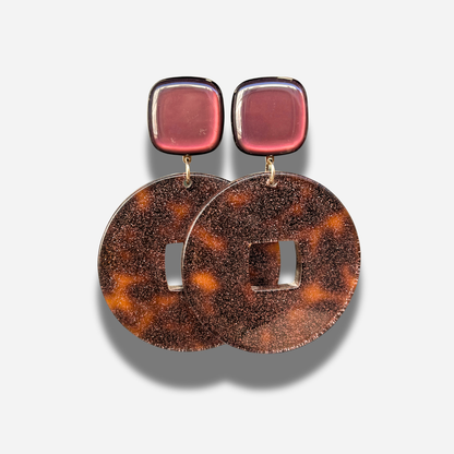 boucle-doreilles-editionlimitee-glittermarron-francine-bramli-divinity-sete