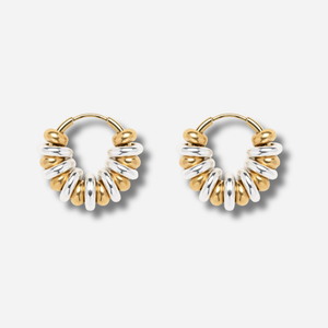 Boucles Baby Venus Sigal créoles dorées argentées anneaux