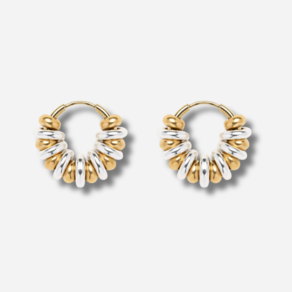 Boucles Baby Venus Sigal créoles dorées argentées anneaux