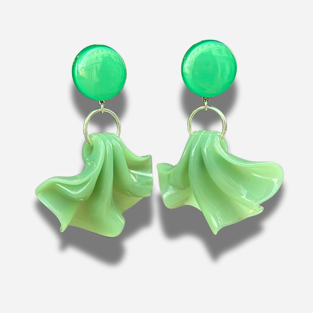 BOUCLES D'OREILLES - AMELIA VERTE