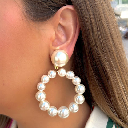 BOUCLES D'OREILLES - BASTILLE PERLES