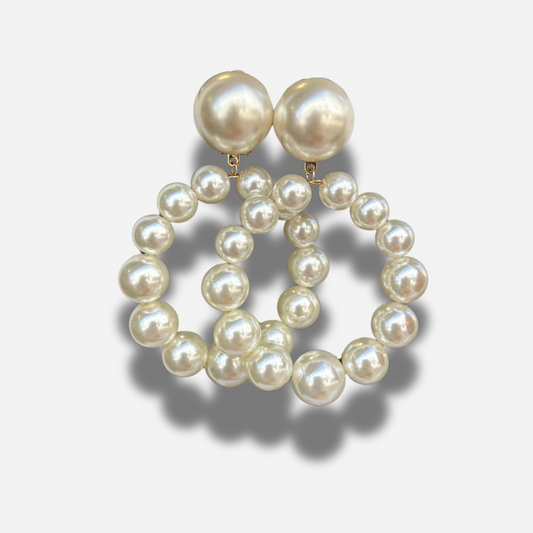 BOUCLES D'OREILLES - BASTILLE PERLES