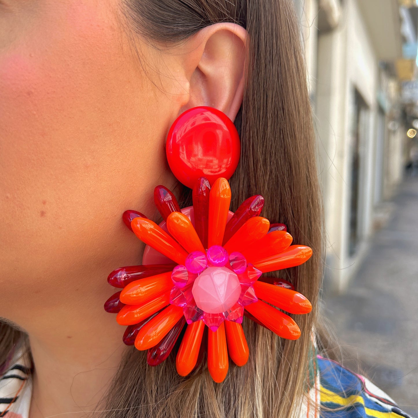 BOUCLES D'OREILLES - DAHLIA