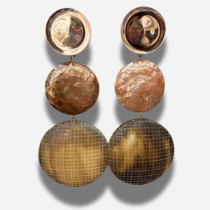 BOUCLES D'OREILLES - ÉDITION LIMITÉE MARRON