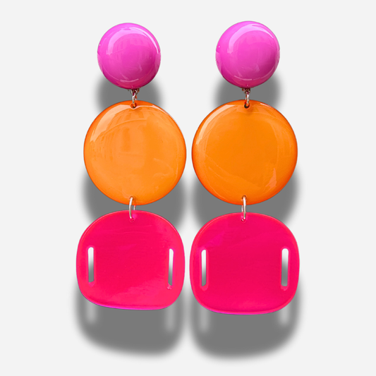 BOUCLES D'OREILLES - ÉDITION LIMITÉE FLUO