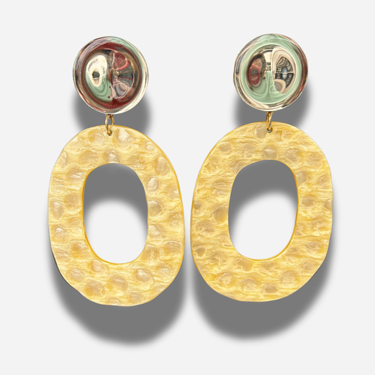 BOUCLES D'OREILLES - HABANERO JAUNE