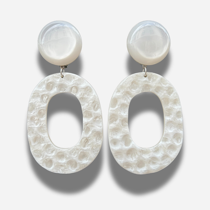 BOUCLES D'OREILLES - HABANERO BLANC