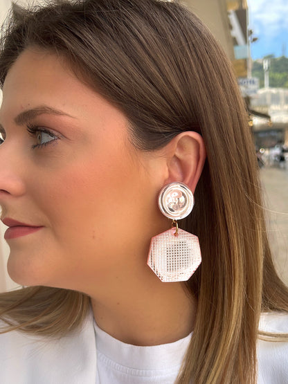BOUCLES D'OREILLES - ICEBERG ROSE