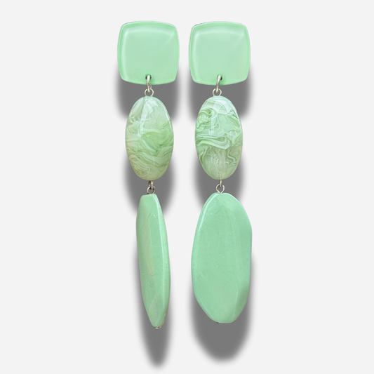 BOUCLES D'OREILLES - MALDIVES VERT