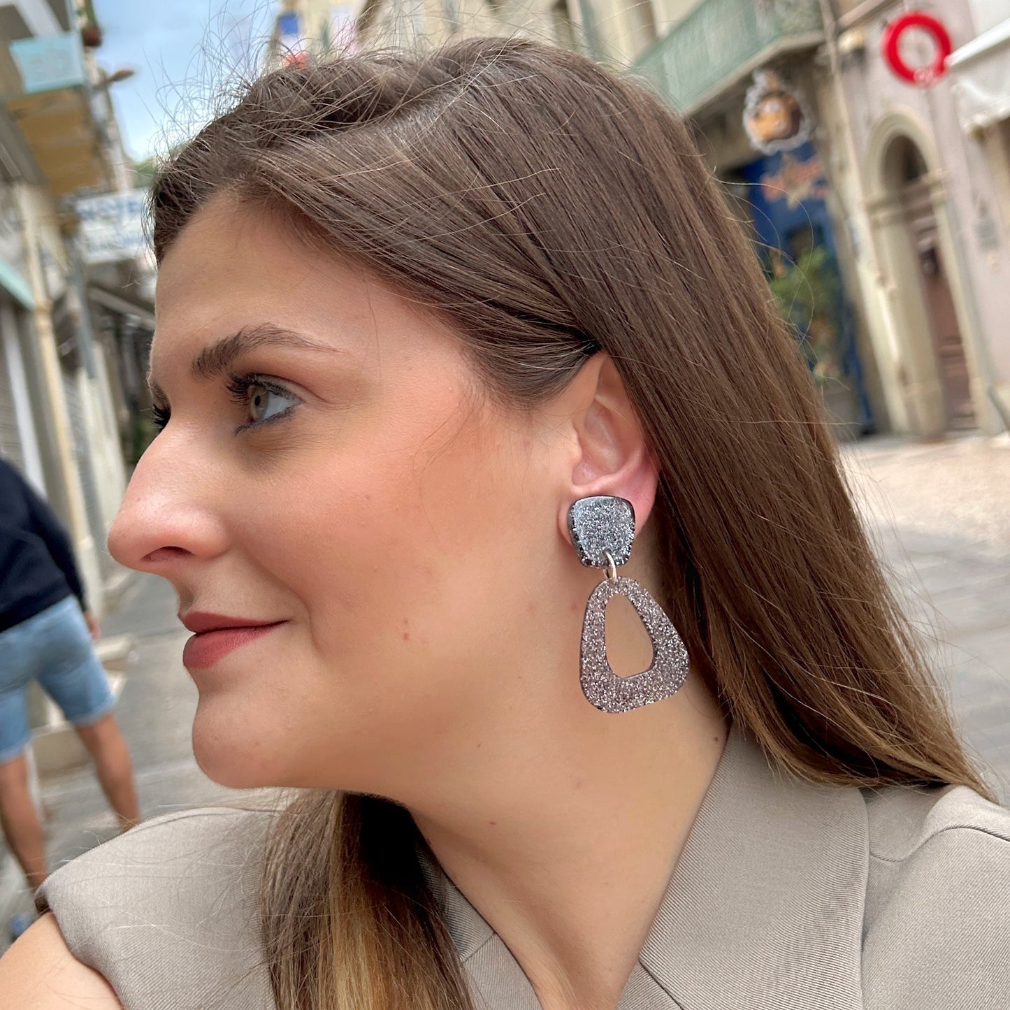 BOUCLES D'OREILLES - MINI PAILLETTES